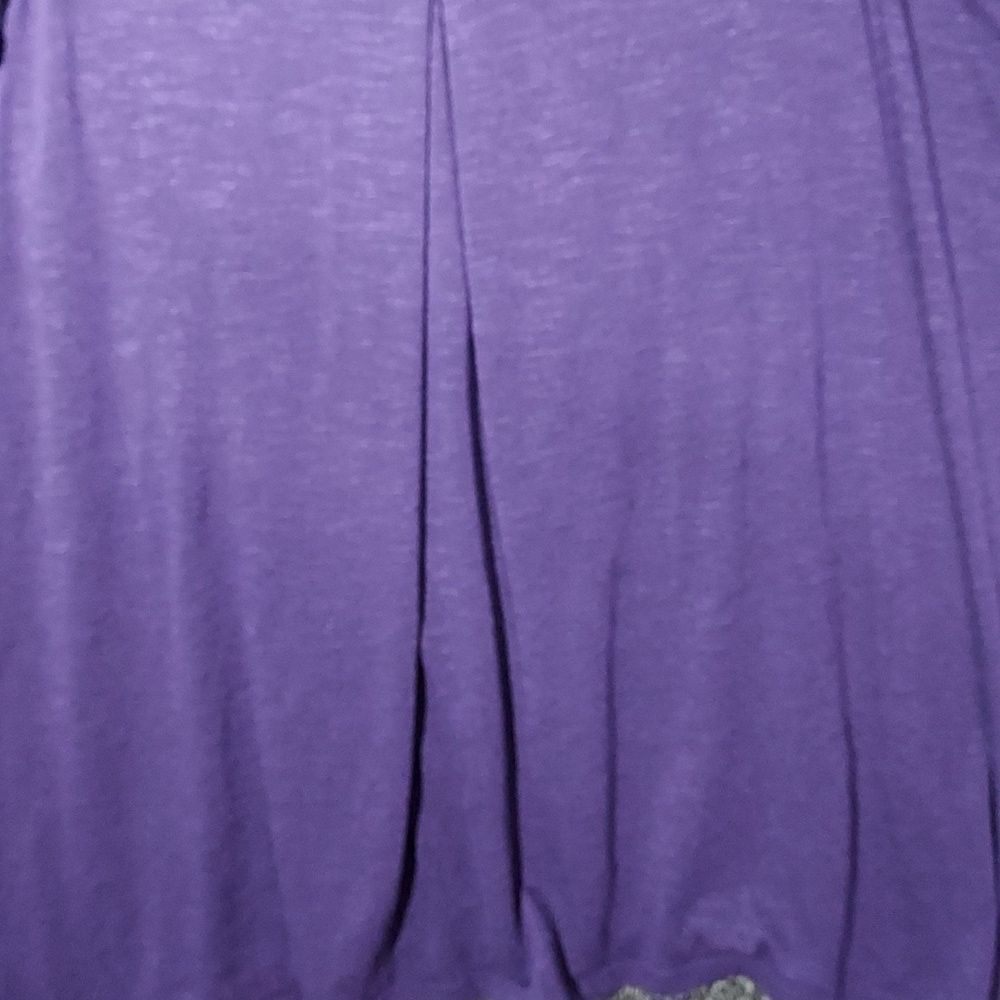 Faded Glory 2X (18W 20W) Purple Tank Top Shirt - Picture 13 of 13